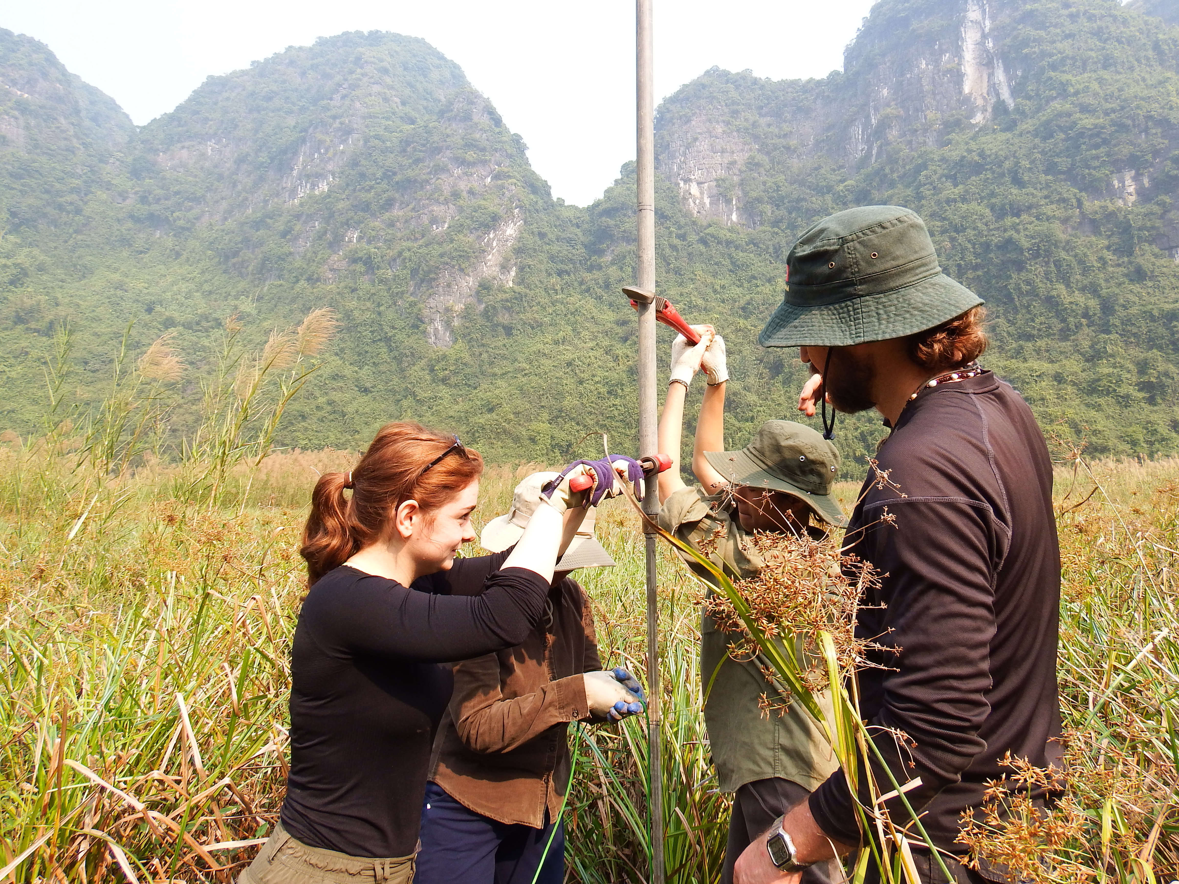 Coring for clay samples